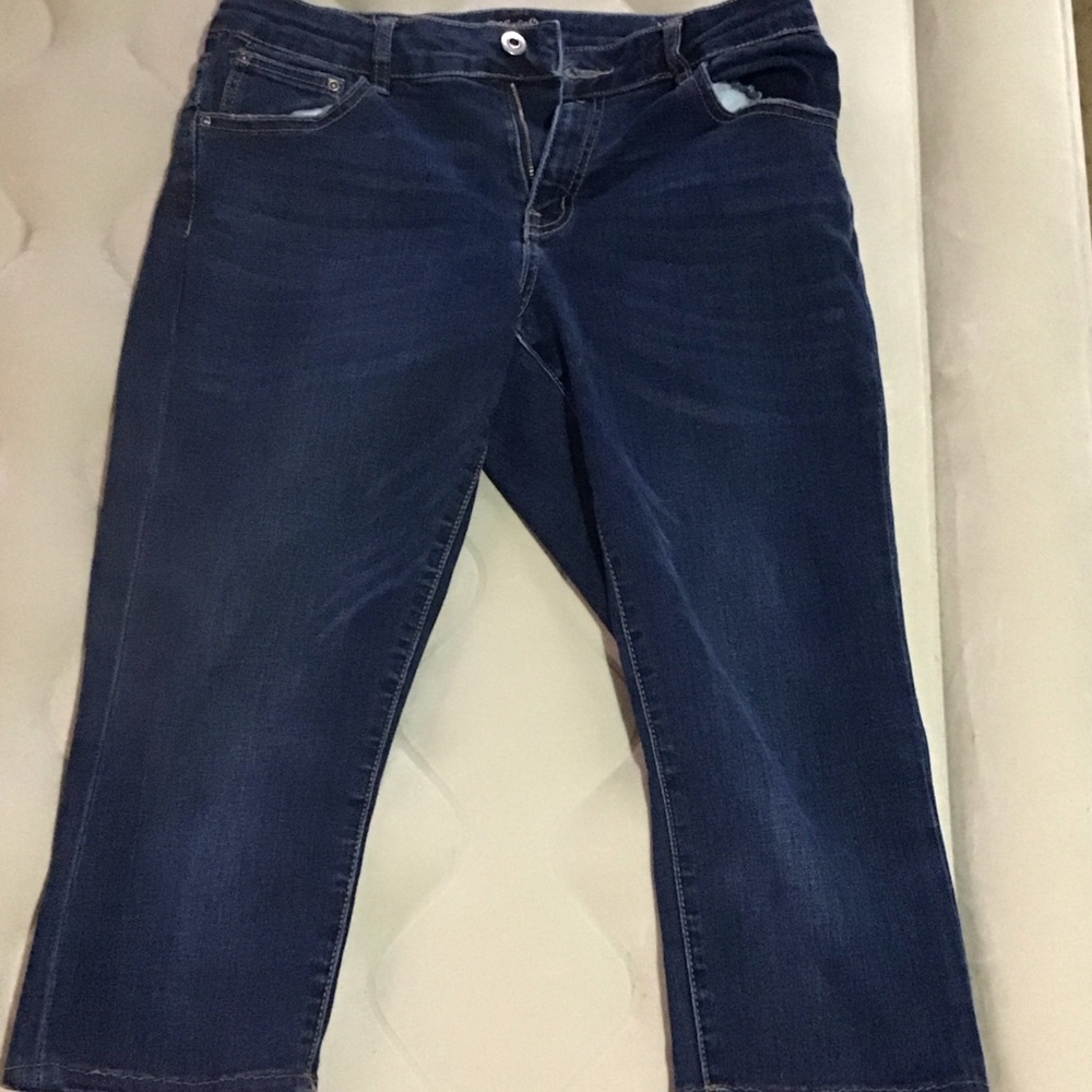 CHARLIE B High Rise Dark Indigo Jeans
